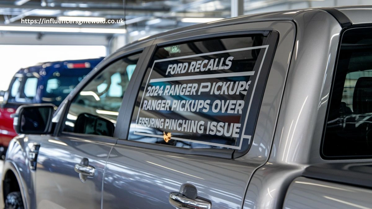 Ford recalls 2024 Ranger pickups over window pinching issue.