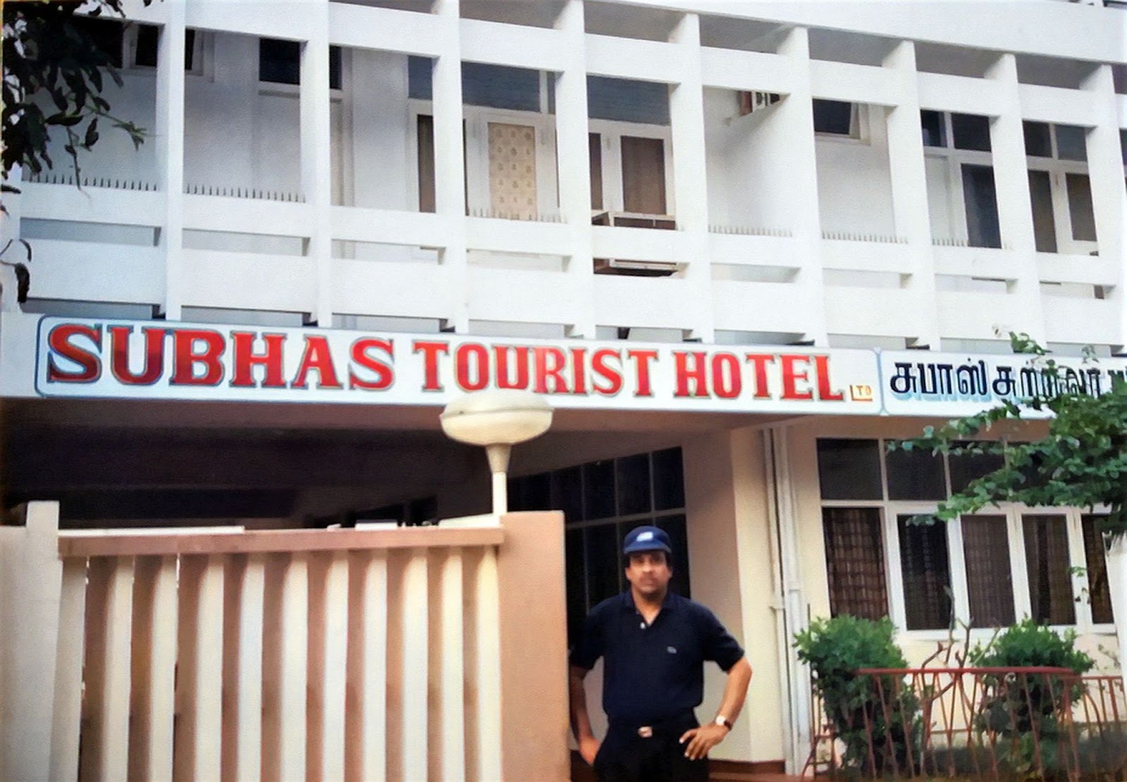 The only guest at Subhas Hotel