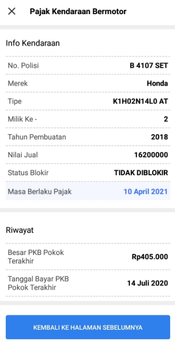 Gampang Cek Pajak Kendaraan Online di JAKI