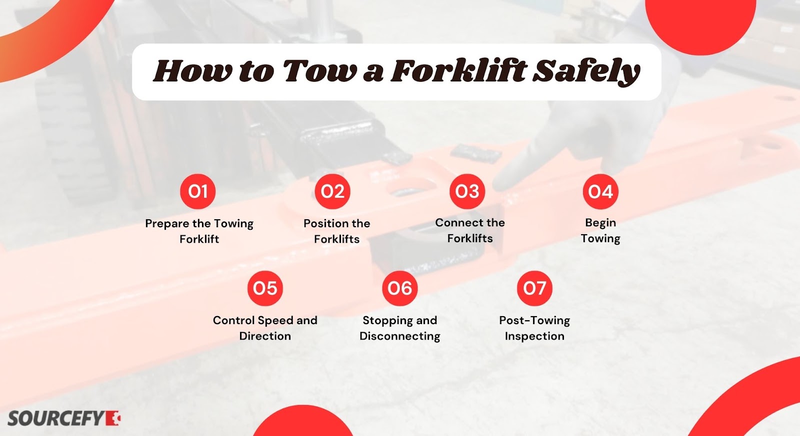 How to Tow a Forklift Safely?