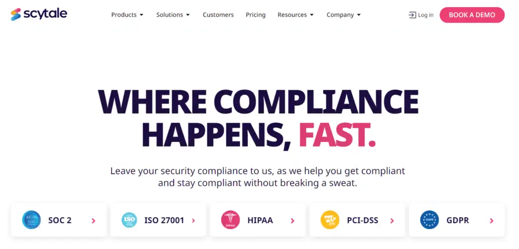 scytale best hipaa compliance tool 2024