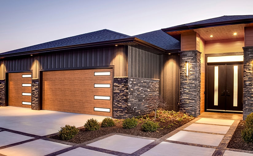 different styles of garage doors