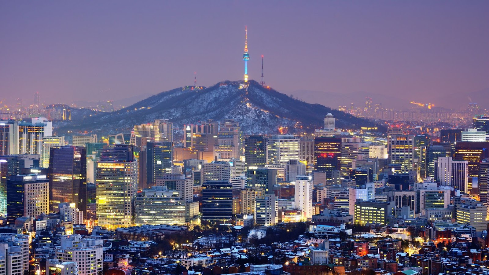 places to visit in november: south korea