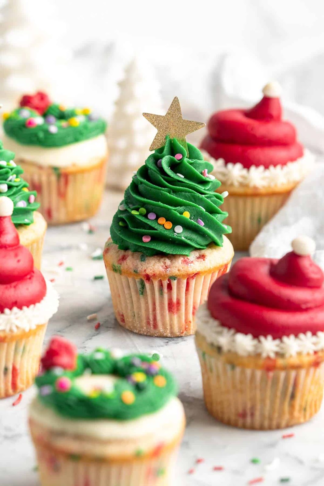 christmas cupcakes