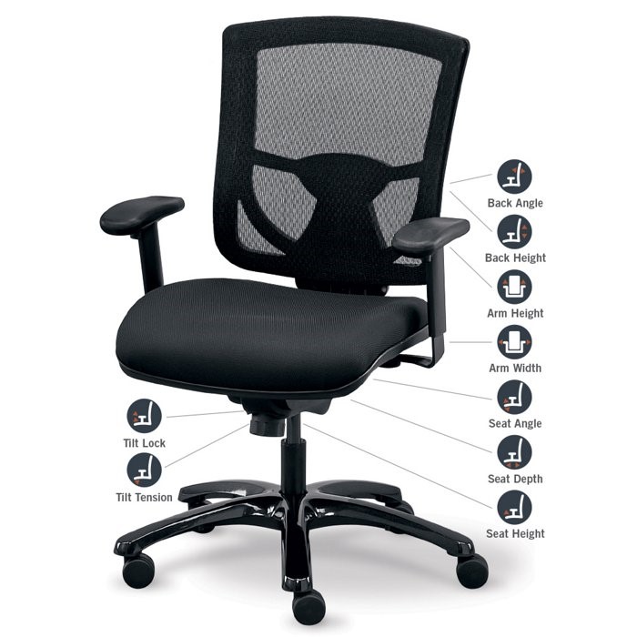 Computer chair adjustments sale