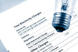 Filling out electricity bill transfer form with ID and address proof documents