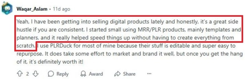MRR templates success story Reddit