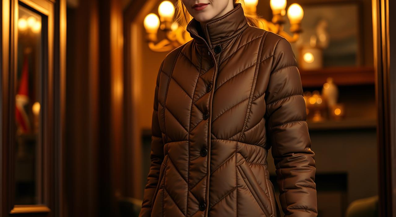women's quilted coat
