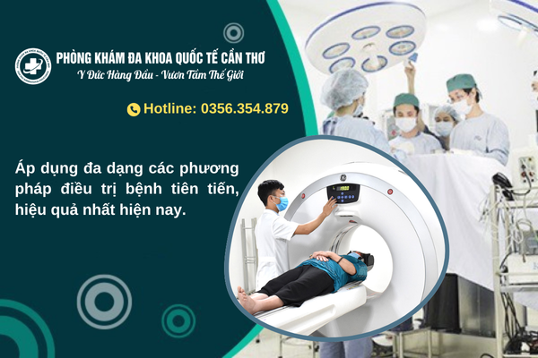 Phòng khám Đa khoa Quốc tế Cần Thơ áp dụng nhiều phương pháp khám chữa bệnh hiệu quả