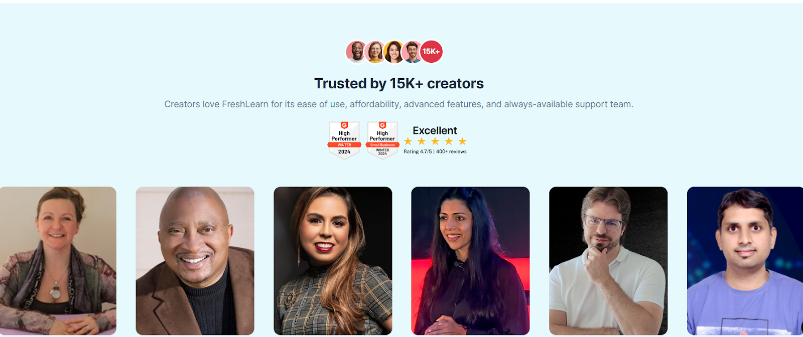 Trusted Online course Creators