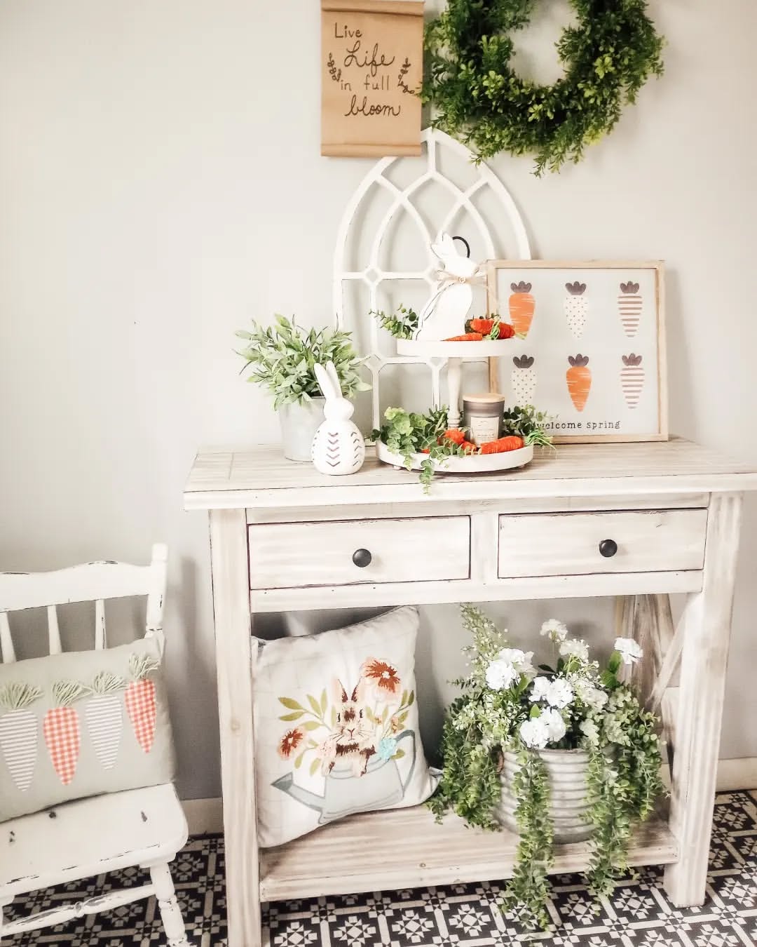 Whimsical Spring With Rustic Charm