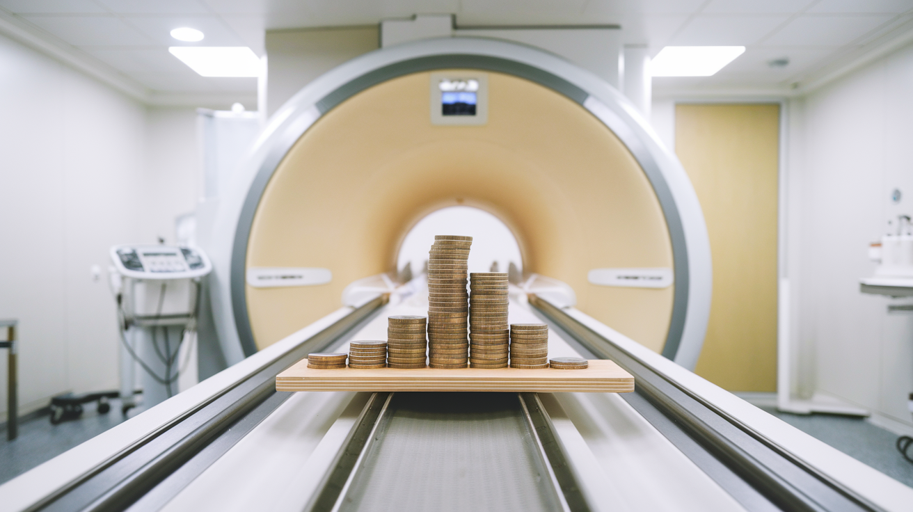 Coins in MRI