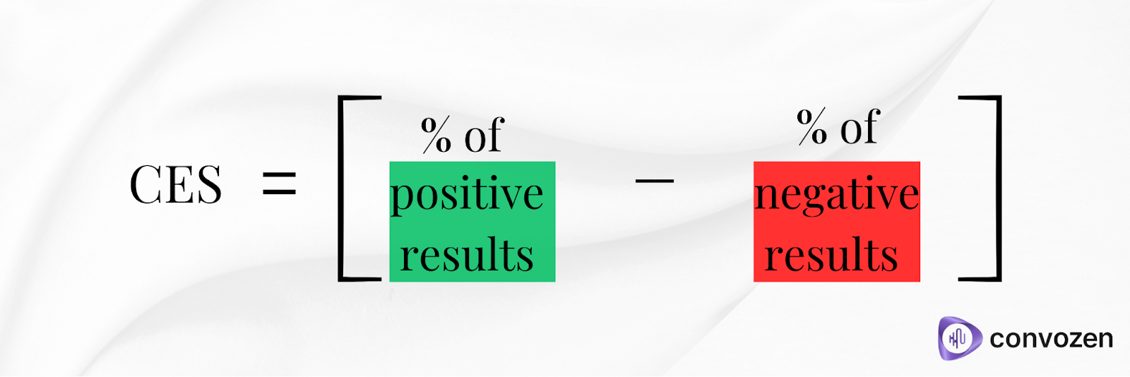  Customer effort score calculation formula 2