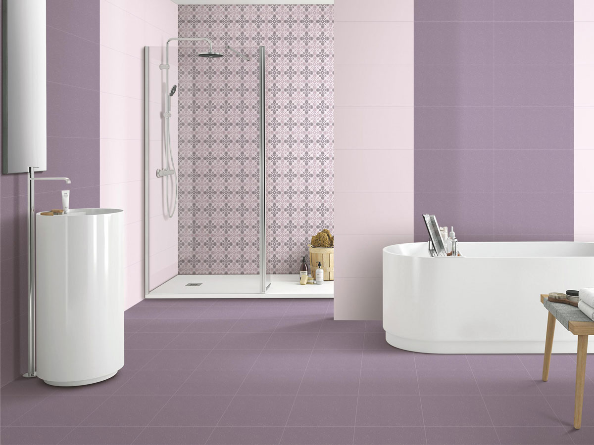 Vivid Purple and Soft Lilac