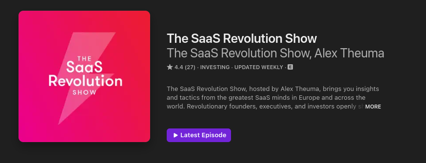 saas revolution show