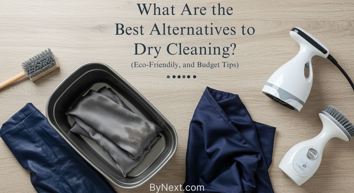 alternatives to dry cleaning