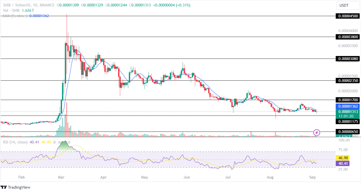 SHIB Price Analysis