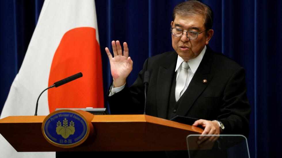 日本首相石破茂11月11日档案照片