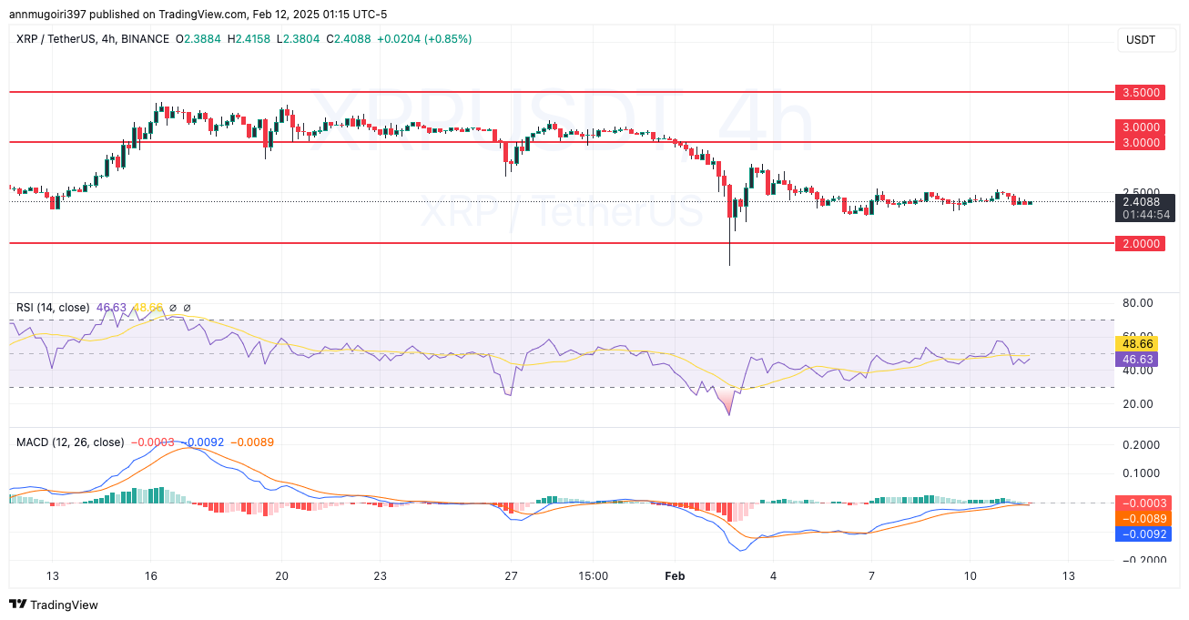 XRP Price Chart 12.02.2025