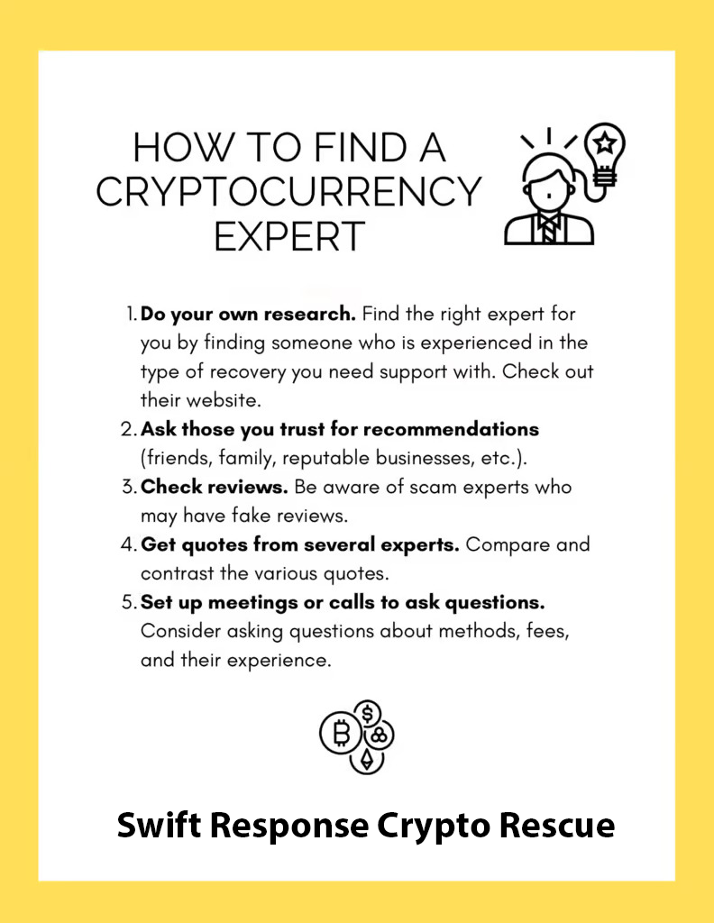 How to find Cryptocurrency Expert