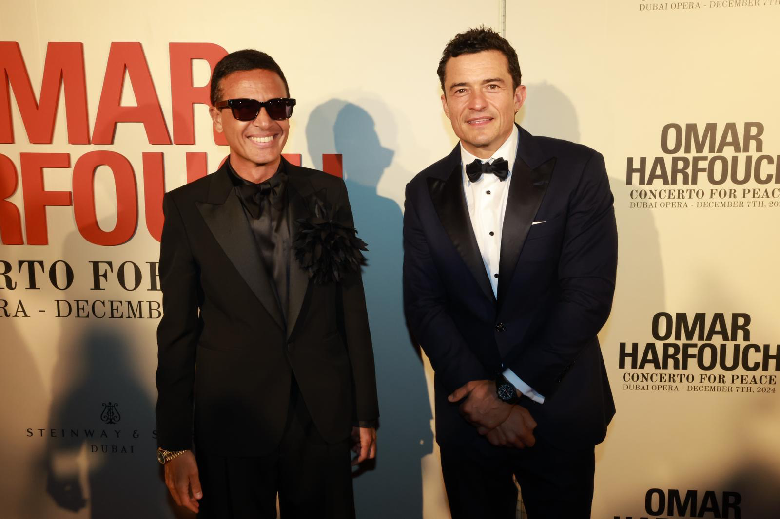 The place World Icons Converge: Omar Harfouch & Orlando Bloom Usher In a New Met-Impressed Period on Dubai’s Purple Carpet – CelebMix