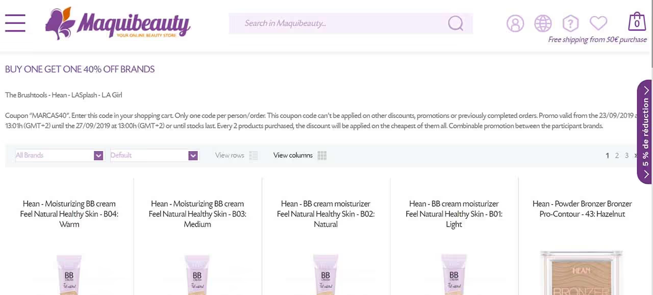 Real Examples of Successful BOGO Campaigns: Sephora Maquibeauty