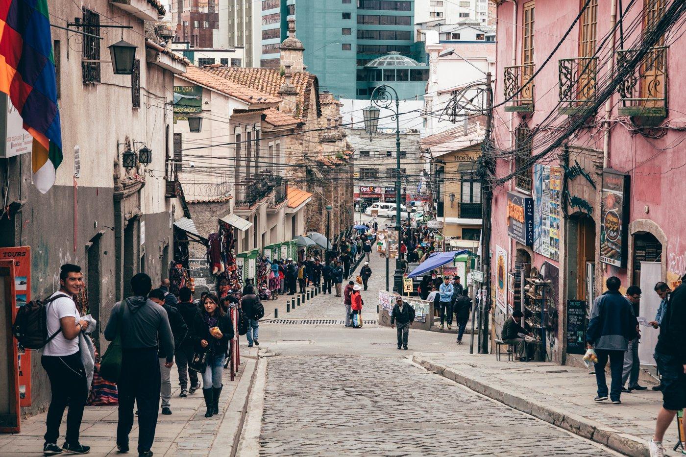 fotos de La Paz, Bolívia