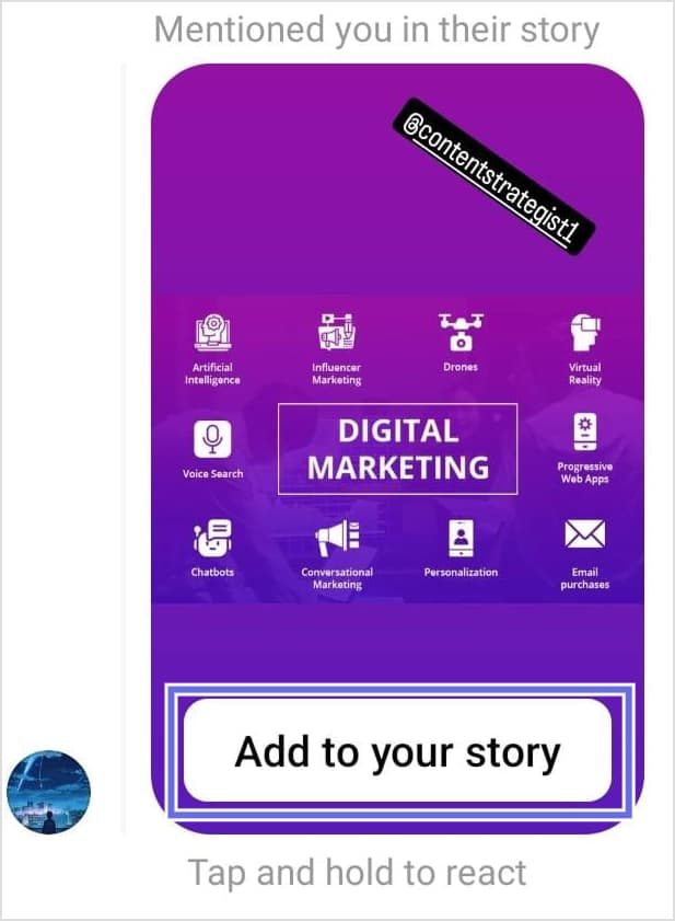 Add This to Your Story