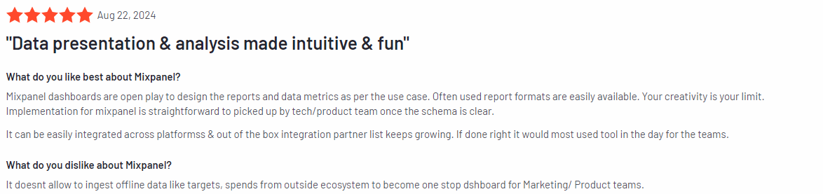 Mixpanel review