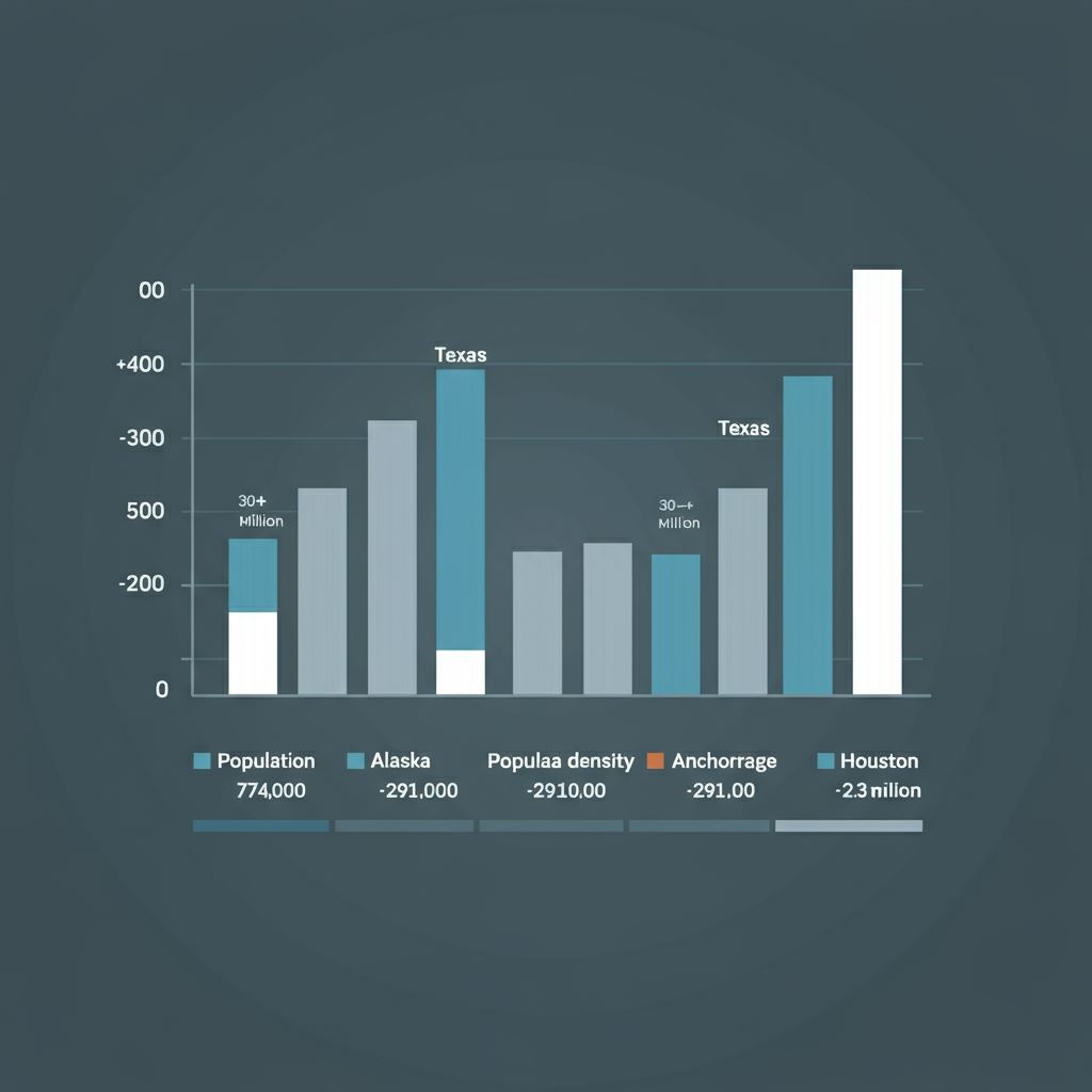 Population and Density Differences

