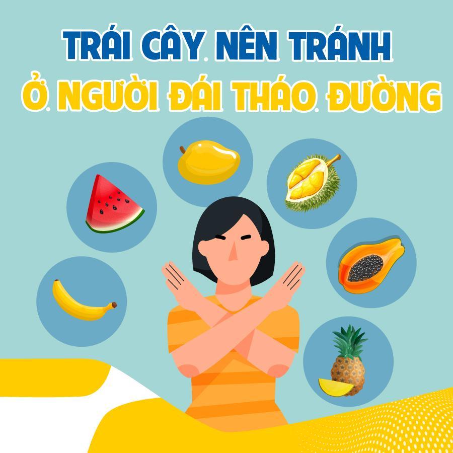 Người bệnh tiểu đường nên tránh các loại trái cây có lượng đường cao