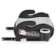 Inaltator auto cu isofix Cangaroo i-Swift i-Size, 125-150 cm sau 22-36 kg, omologat R129, Gri