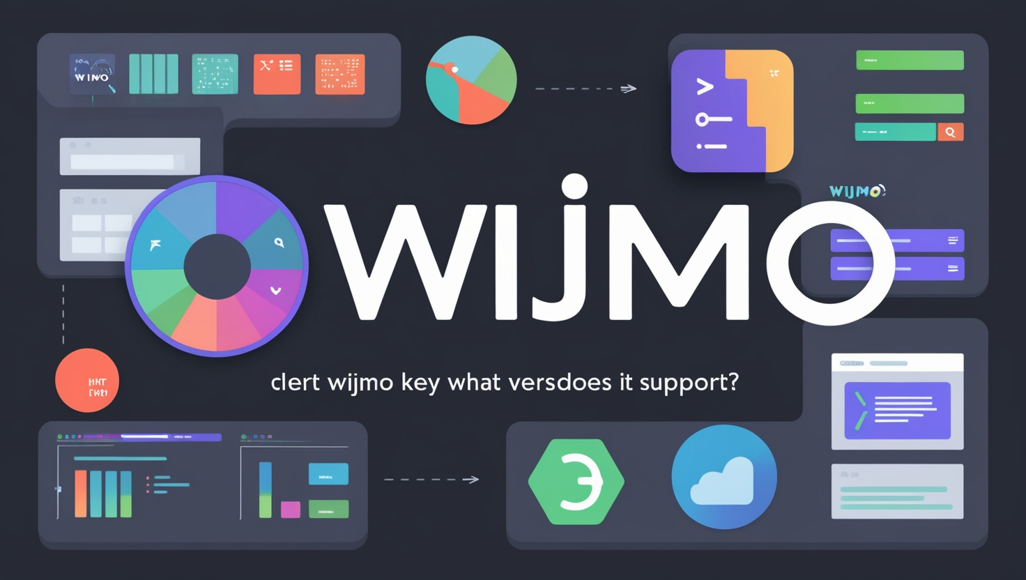 Check Wijmo Key What Versionds Does it Support