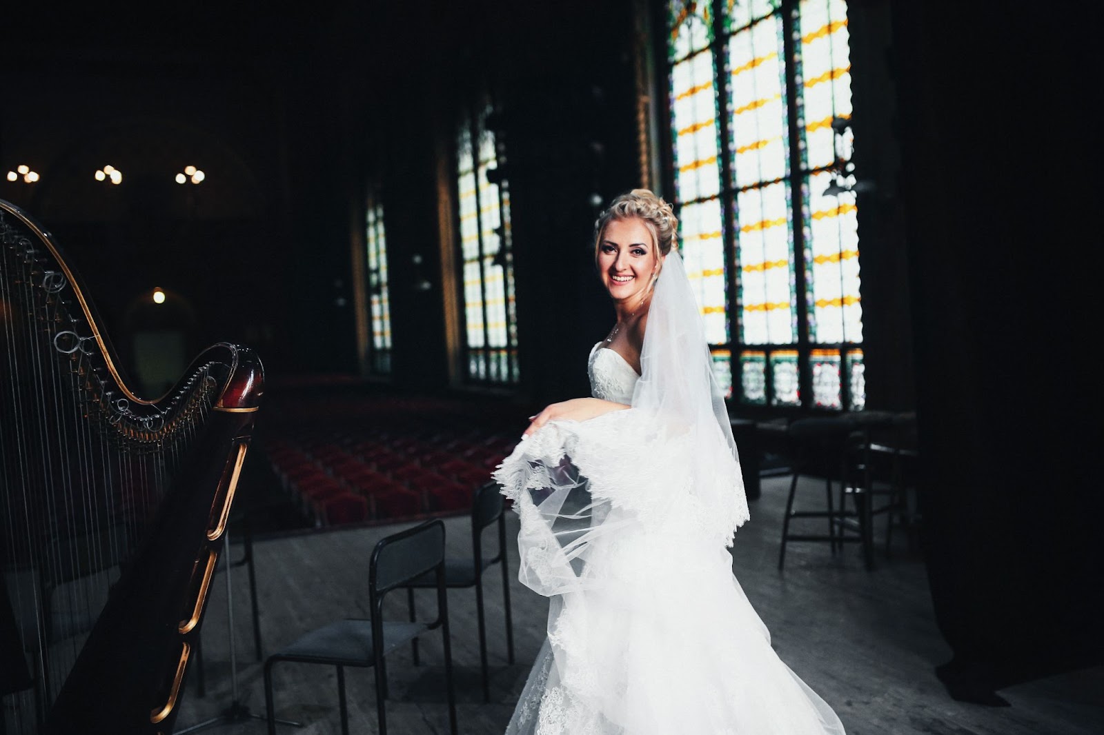 bride church harp