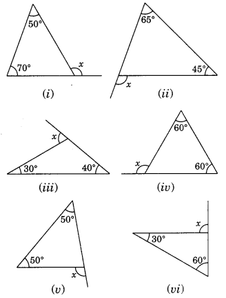 NCERT Solutions for Class 7 Maths Chapter 6 The Triangle and its Properties Ex 6.2 1