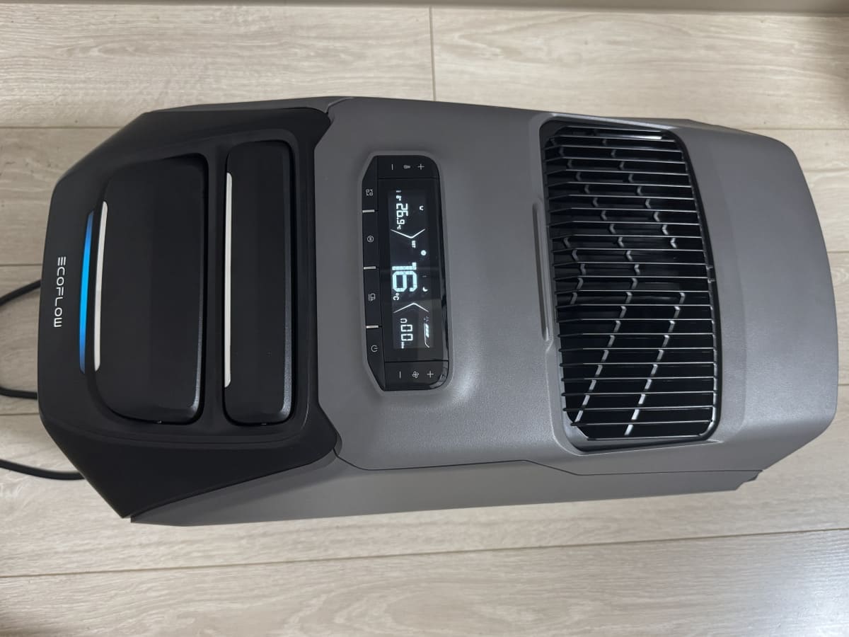 WAVE 3 ポータブルエアコンの本体　　電源