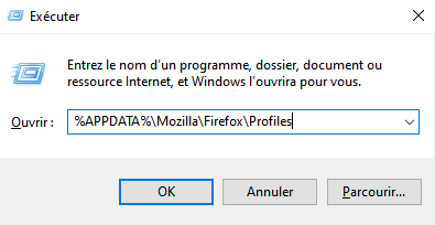 Afficher appdata mozilla firefox profiles