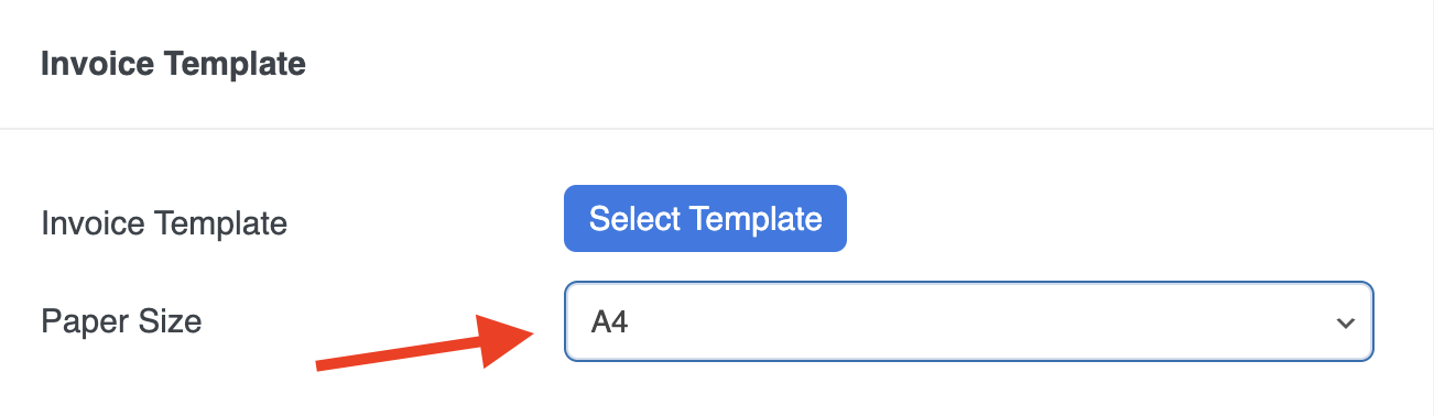 Selecting Paper Size