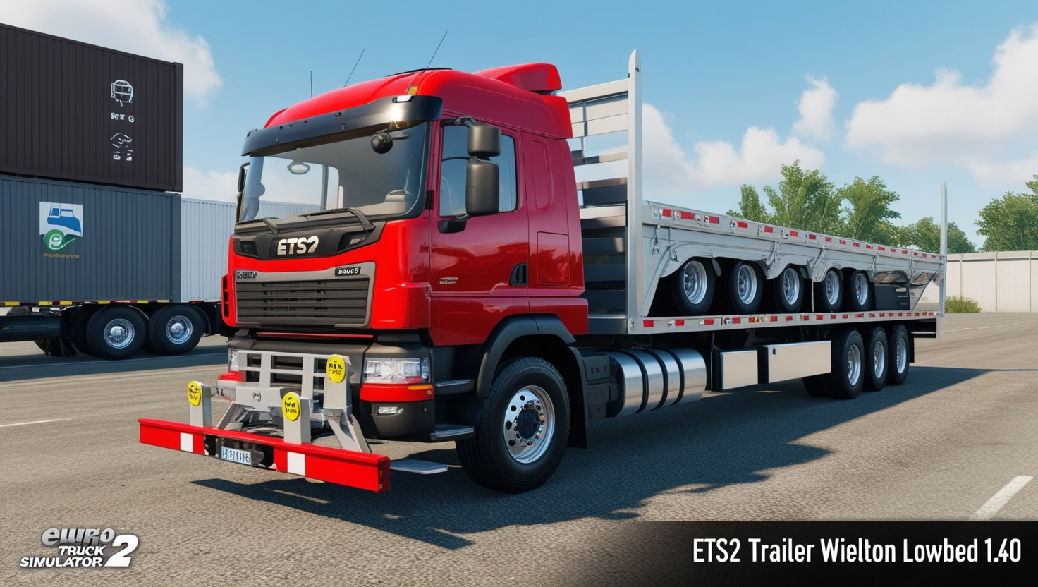 ETS2 Trailer Wielton Lowbed 1.40