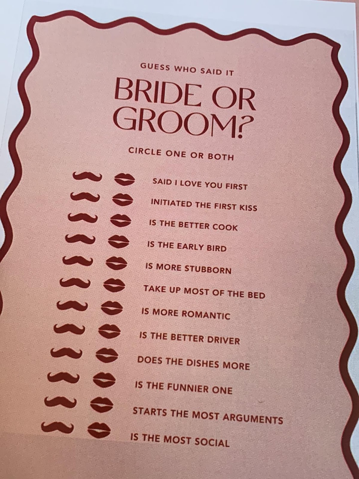 Bachelorette Party Games
