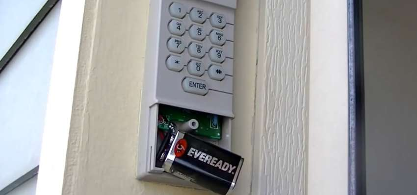 Garage Door Keypad