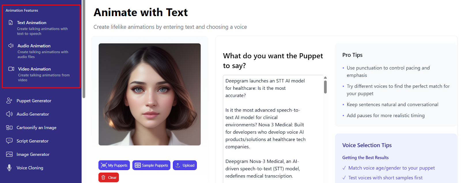 text animation ai
