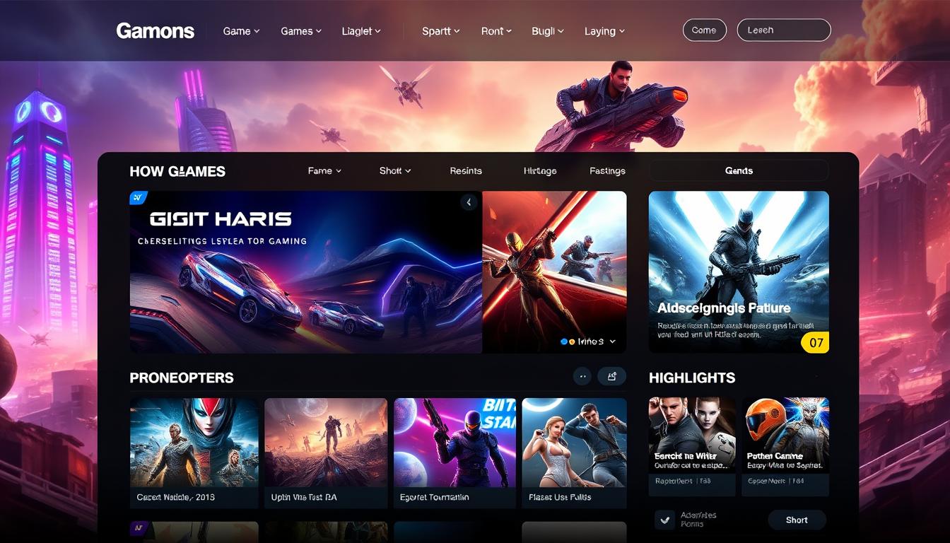 Features of gaming sites