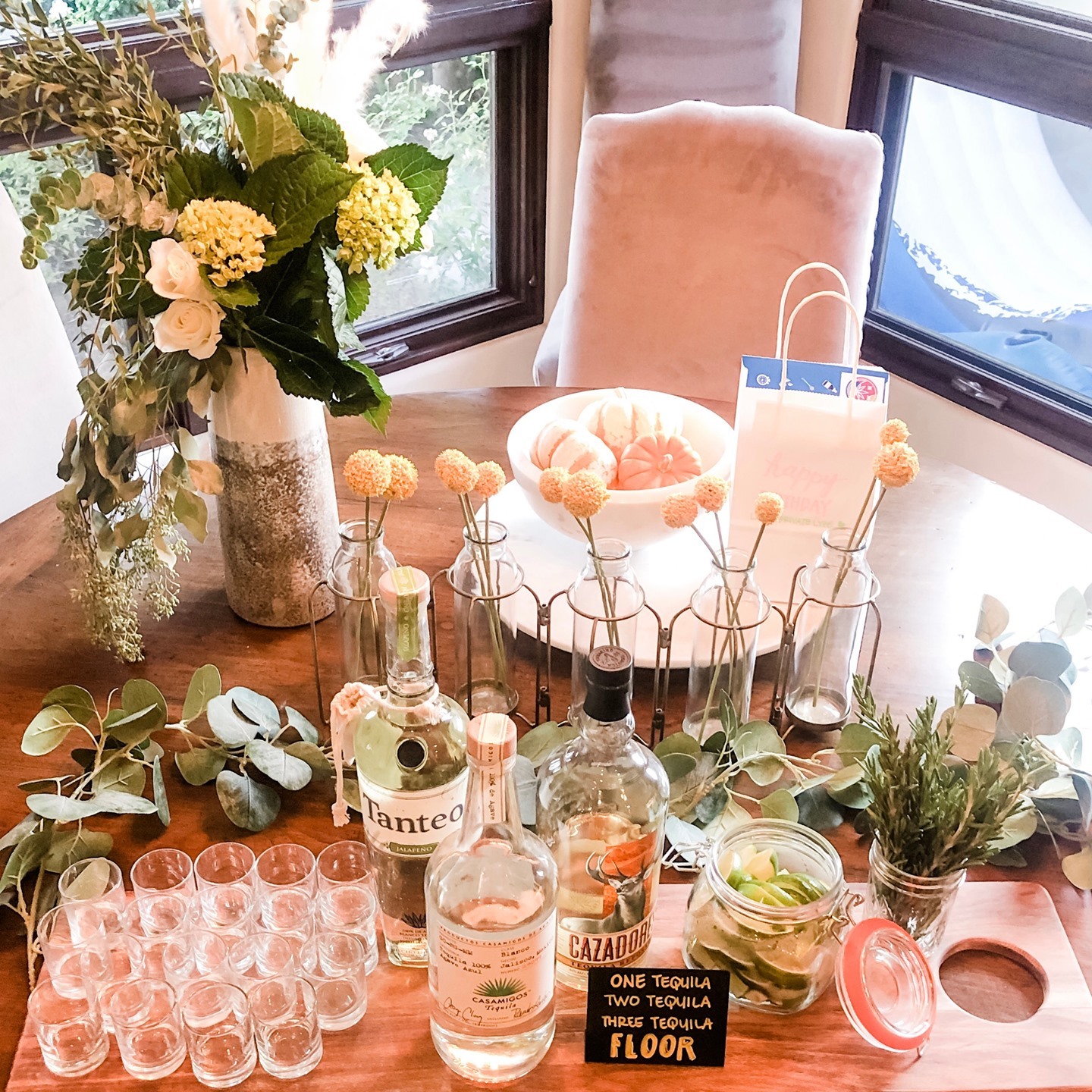 Tequila Tasting Station