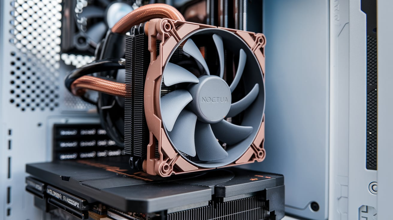 Does the Noctua Noctua NF-A14 Ft in the H6 Flow