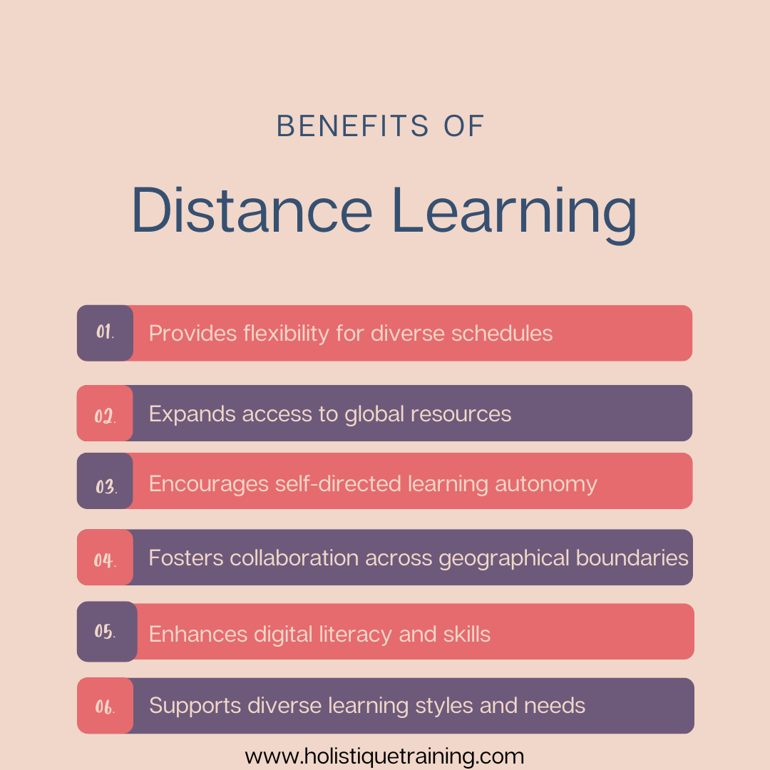 Benefits of Distance Learning