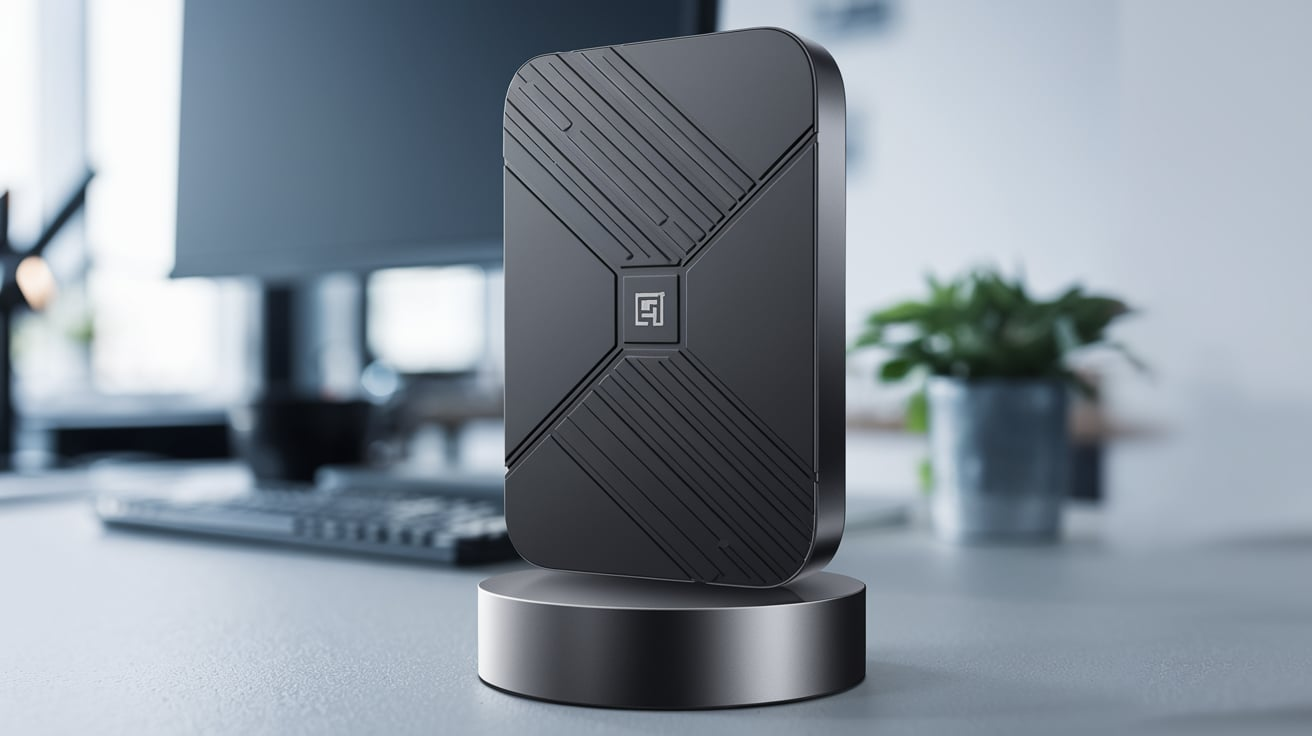 SSD External Hard Drive 4TB with Stand