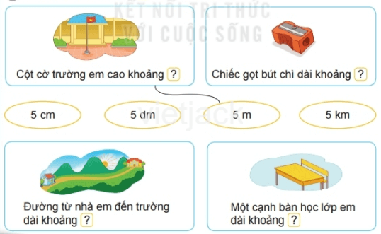 BÀI 73 ÔN TẬP ĐO LƯỜNGI.LUYỆN TẬP 1Câu 1: Tính.Đáp án chuẩn:a) 63 kg  57 kg 20 kg 3 kgb) 91 l   58 l 16 l  6 lc) 10 km   27 m  20 cm 4 dmCâu 2: Quan sát tranh rồi trả lời câu hỏi. Con mèo cân nặng mấy ki-lô-gam?Quả dưa cân nặng mấy ki-lô-gam? Đáp án chuẩn:Con mèo nặng 4 kg.Quả dưa nặng 2 kg.Câu 3: Có các can đựng đầy nước như sau: Đáp án chuẩn: 1 can 10 l và 1 can 2 l 1 can 2 l ; 1 can 3 l và 1 can 5 lCâu 4: Toán vui: Ngày xưa,muốn biết con voi cân nặng bao nhiêu người ta làm như sau:- Đưa con voi lên thuyền, sau đó xem vạch nước ở mạn thuyền, rồi đánh dấu vạch nước đó.- Đưa con voi lên bờ, sau đó xếp đá lên thuyền cho đến khi mạn thuyền vừa đúng vạch nước đã đánh dấu khi đưa con voi lên.- Cân số đá ở thuyền. Số đá cân nặn bao nhiêu thì con voi cân nặng bấy nhiêu.Số?Đáp án chuẩn:II.LUYỆN TẬP 2