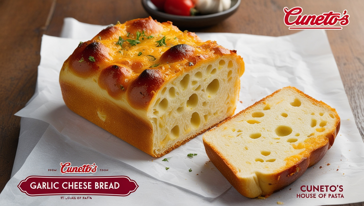 Cunetto's Garlic Cheese Bread Recipe