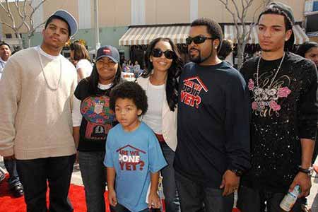 Karima Jackson with her family